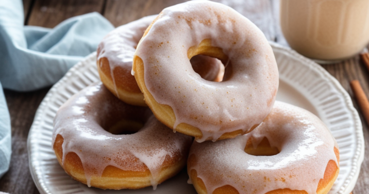 Easy Baked Cinnamon Sugar Doughnuts – Light and Fluffy