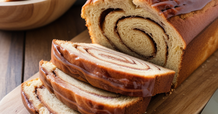 Easy Cinnamon Swirl Bread  – Sweet, Soft, and Perfect for Breakfast