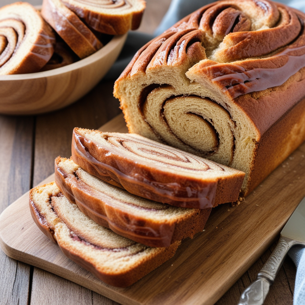 Easy Cinnamon Swirl Bread  – Sweet, Soft, and Perfect for Breakfast