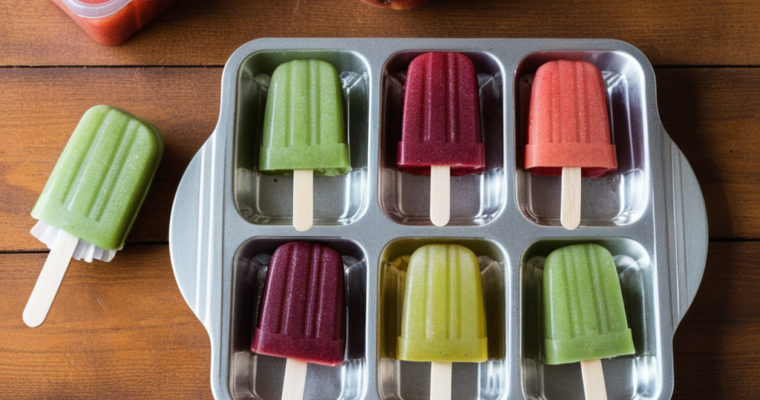 Easy Homemade Fruit Popsicles