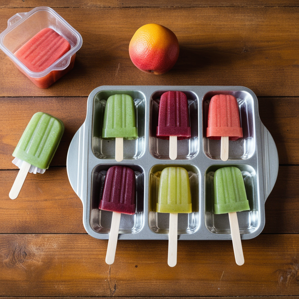 Easy Homemade Fruit Popsicles