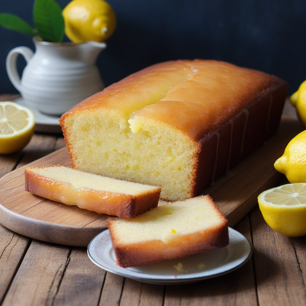 Easy Lemon Drizzle Cake