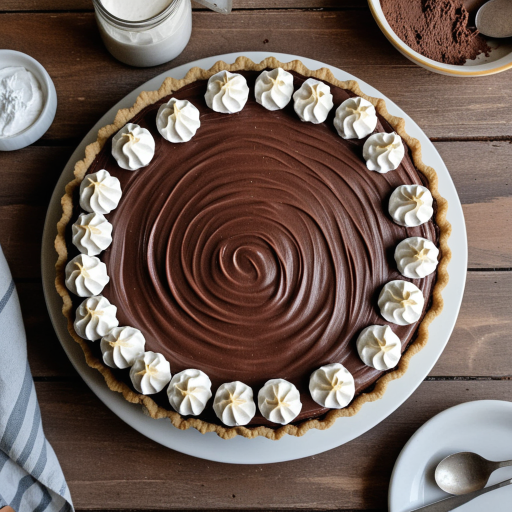 No-Bake Chocolate Cream Pie