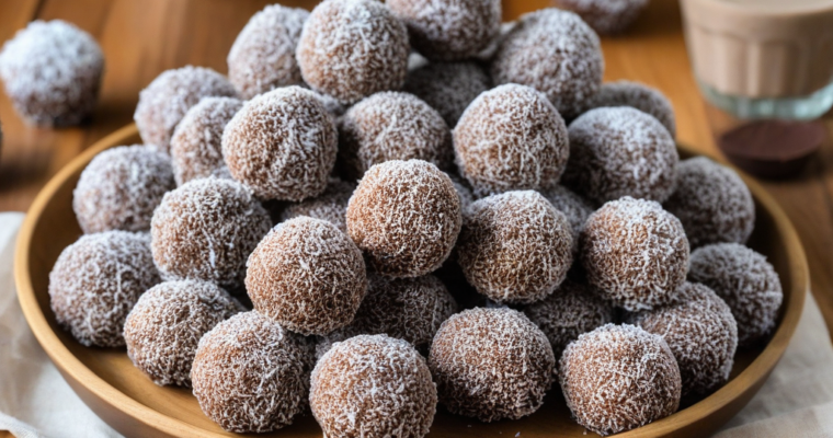 Gourmet Chocolate Coconut Truffles Made Effortlessly